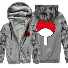 Load image into Gallery viewer, 2019 new Naruto Hoodies Uchiha Syaringan Sweatshirts Hooded men Fashion Hokage Ninjia Cartoon printed jackets thick coats M-5XL