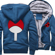 Load image into Gallery viewer, 2019 new Naruto Hoodies Uchiha Syaringan Sweatshirts Hooded men Fashion Hokage Ninjia Cartoon printed jackets thick coats M-5XL