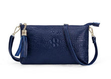 Load image into Gallery viewer, 41 2020 Cow Leather Small Shoulder Tassel Bags For Women Crossbody Bags Designer Women Messenger Bags Clutch