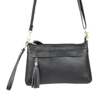 Load image into Gallery viewer, 41 2020 Cow Leather Small Shoulder Tassel Bags For Women Crossbody Bags Designer Women Messenger Bags Clutch