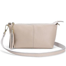 Load image into Gallery viewer, 41 2020 Cow Leather Small Shoulder Tassel Bags For Women Crossbody Bags Designer Women Messenger Bags Clutch