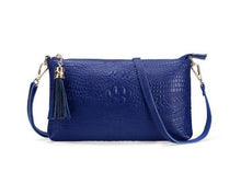 Load image into Gallery viewer, 41 2020 Cow Leather Small Shoulder Tassel Bags For Women Crossbody Bags Designer Women Messenger Bags Clutch