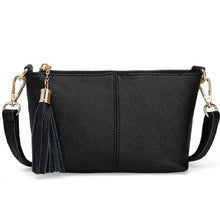 Load image into Gallery viewer, 41 2020 Cow Leather Small Shoulder Tassel Bags For Women Crossbody Bags Designer Women Messenger Bags Clutch