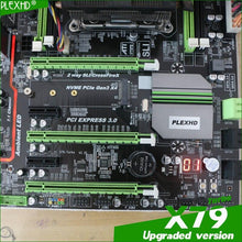 Load image into Gallery viewer, PLEXHD X79 Turbo motherboard LGA2011 ATX USB3.0 SATA3 PCI-E NVME M.2 SSD support REG ECC memory and Xeon E5 processor