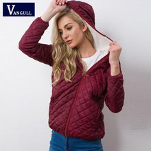 Load image into Gallery viewer, Autumn 2019 New Parkas basic jackets Female Women Winter plus velvet lamb hooded Coats Cotton Winter Jacket Womens Outwear coat