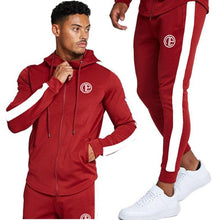 Load image into Gallery viewer, 2020 Spring New Men Hoodies Pants 2Pcs/Sets Sweatshirt Sweatpants Male Gyms Fitness Tops Trousers Joggers Sportswear Tracksuits