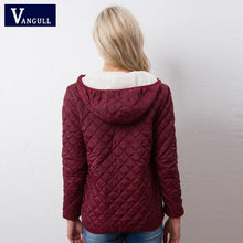 Load image into Gallery viewer, Autumn 2019 New Parkas basic jackets Female Women Winter plus velvet lamb hooded Coats Cotton Winter Jacket Womens Outwear coat
