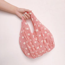 Load image into Gallery viewer, Update - Spring Women Small Transparent Tote Fresh Flower Blue Embroidery Handbag High Quality Woven beach Bag For Woman 2020