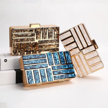 Load image into Gallery viewer, Women's Clutch Bag Acrylic Evening Bag Party Wedding Clutch Pink Purse and Handbag Women Shoulder Bag A85