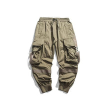 Load image into Gallery viewer, 2019 Streetwear Joggers Hip Hop Trousers Men Big Pocket Black Harem Pants Men Techwear Clothing Fashions Korean Style Bts Bangtan Khaki Pants High Quality Kpop Loose Trousers
