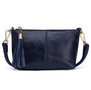 41 2020 Cow Leather Small Shoulder Tassel Bags For Women Crossbody Bags Designer Women Messenger Bags Clutch