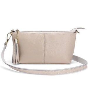 41 2020 Cow Leather Small Shoulder Tassel Bags For Women Crossbody Bags Designer Women Messenger Bags Clutch