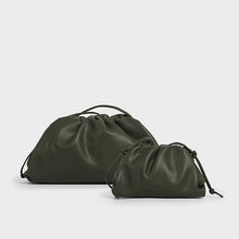 Load image into Gallery viewer, 12- 2020 Famous Designer Cloudy Clutches Bag for Women Cow Genuine Leather Luxury Pleated Dumpling Bag High Qualit Handbag
