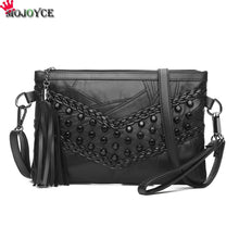 Load image into Gallery viewer, 2020 Rivet Envelope Bags Single Shoulder Bags Clutch Crossbody Bag for Women Punk Brand Flap Handbags Sac a Main Bolsa Feminina

