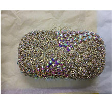 Load image into Gallery viewer, Fashion 2020 Newest Crystal Diamond Chain Evening Bag Rhinestone Evening Bags Clutches for Women Bridal Wedding Elegant Party
