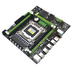Kllisre X79 X79H motherboard USB3.0 set with LGA2011 Xeon E5 2620 CPU 2pcs x 8GB =16GB