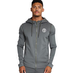 2020 Spring New Men Hoodies Pants 2Pcs/Sets Sweatshirt Sweatpants Male Gyms Fitness Tops Trousers Joggers Sportswear Tracksuits