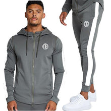 Load image into Gallery viewer, 2020 Spring New Men Hoodies Pants 2Pcs/Sets Sweatshirt Sweatpants Male Gyms Fitness Tops Trousers Joggers Sportswear Tracksuits

