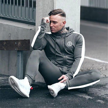 Load image into Gallery viewer, 2020 Spring New Men Hoodies Pants 2Pcs/Sets Sweatshirt Sweatpants Male Gyms Fitness Tops Trousers Joggers Sportswear Tracksuits
