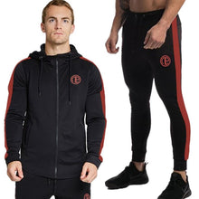 Load image into Gallery viewer, 2020 Spring New Men Hoodies Pants 2Pcs/Sets Sweatshirt Sweatpants Male Gyms Fitness Tops Trousers Joggers Sportswear Tracksuits
