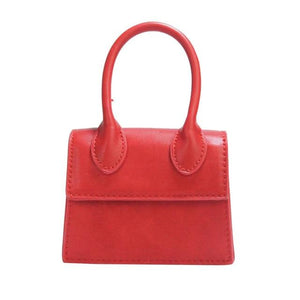 Mini Top-handle Square Purse Fashion Wooden Handle Bags for Women Crocodile  Pattern PU Leather Flap Handbags Long Strap Cross Body